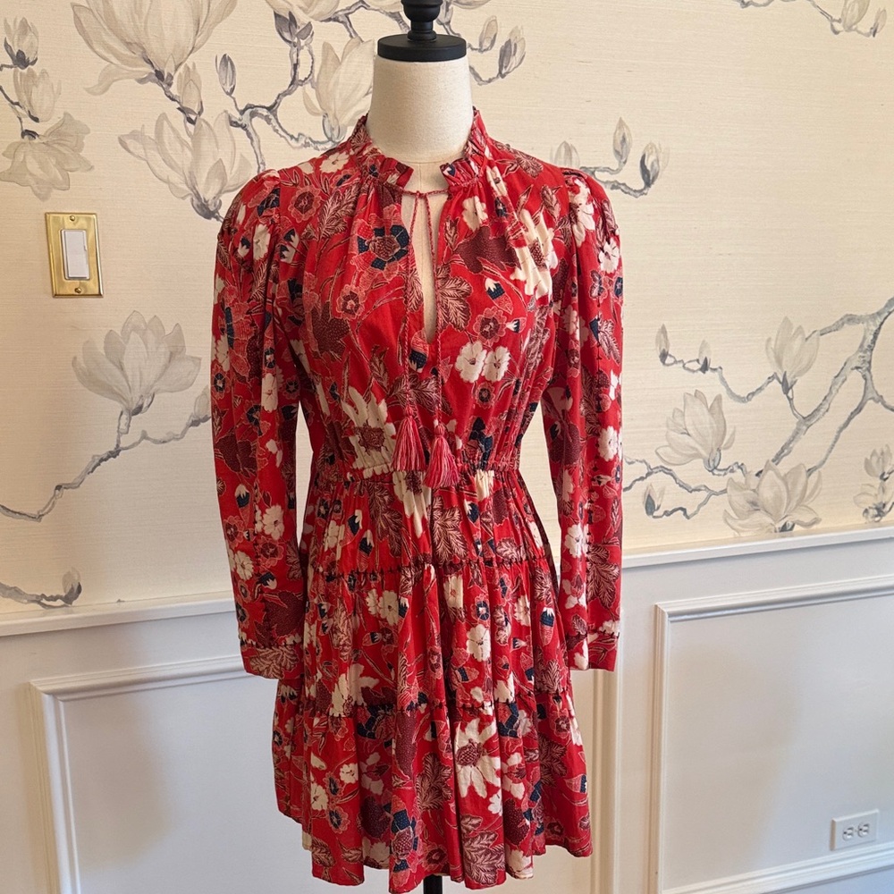 Ulla Johnson Liv Floral Print Dress